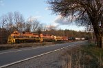 SLR 3004 Leads 393 along Rt. 121 in Oxford